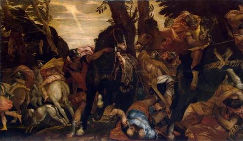 Conversion of Saul, 1570. Creator: Paolo Veronese.