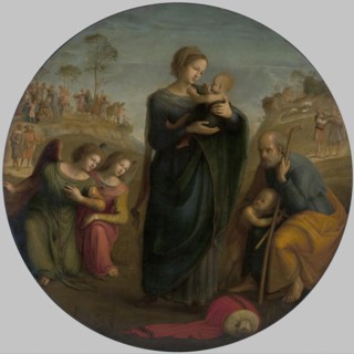 Holy Family with Angels, 1520. Creator: Piero di Cosimo.