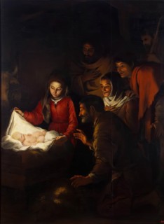 Adoration of the Shepherds, 1650. Creator: Bartolomé Esteban Murillo.