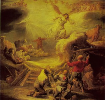 The Annunciation to the Shepherds, 1644. Creator: Benjamin Gerritz Cuyp.