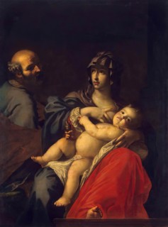 Holy Family, 1640. Creator: Cesare Dandini.