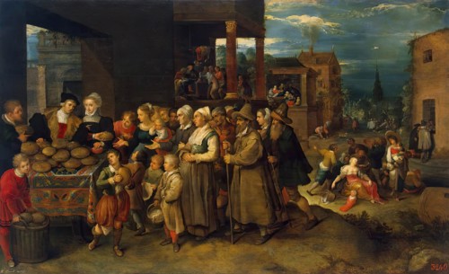 Seven Affairs of Charity, 1613. Creator: Frans Francken II.
