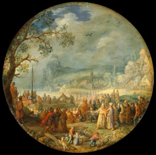 Sermon of Christ at the Genezareth Lake, 1623. Creator: David Vinckboons.