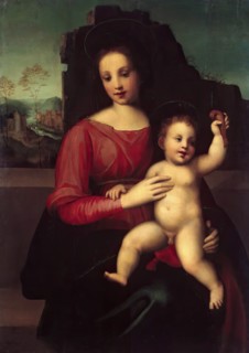 Madonna with Child, 1514. Creator: Franciabigio.