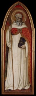 St Benedict (wing of a polyptych), 1383. Creator: Spinello Aretino.