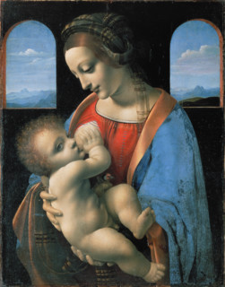 Madonna Litta, 1490. Creator: Leonardo da Vinci.