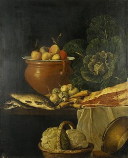 Still Life, 1750. Creator: Johann Friedrich Grooth.
