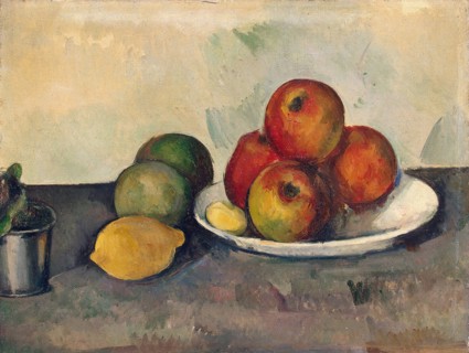 Still Life with Apples, 1890. Creator: Paul Cezanne.