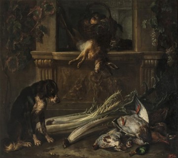 Still Life with Game and Vegetables, 1711. Creator: Alexandre François Desportes.