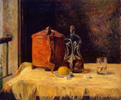 At the Window, 1882. Creator: Paul Gauguin.