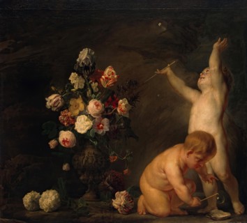 Vanitas, 1660. Creator: Nicolaes van Verendael.