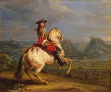 Louis XIV at the Taking of Besancon, 1674. Creator: Adam Frans van der Meulen.