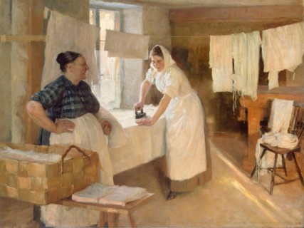 Laundresses, 1893. Creator: Albert Edelfelt.