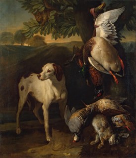 Dog and Game, 1711. Creator: Alexandre François Desportes.