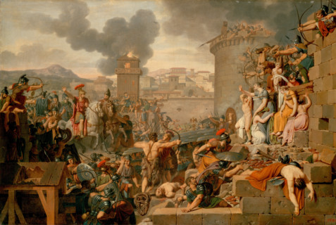 Metellus Raising the Siege, 1799. Creator: Armand Charles Caraffe.