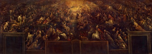 Resurrection of the Righteous (Heaven), 1582. Creator: Francesco Bassano II.