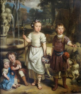 Children in a Park, 1671. Creator: Gerbrand van den Eeckhout.