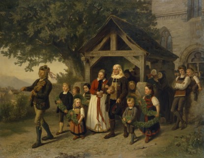 Golden Wedding, 1857. Creator: Hubert Salentin.