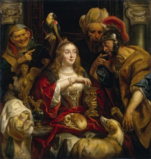 Cleopatra's Feast, 1653. Creator: Jacob Jordaens I.