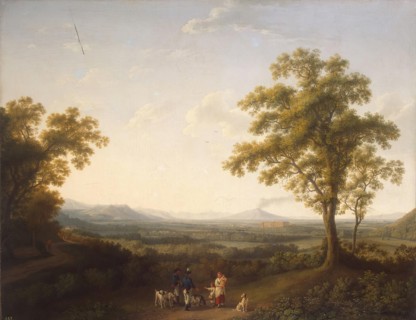View of Caserta, 1784. Creator: Jacob Philip Hackert.