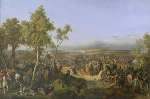 Battle of Tarutino on 6 (18) October 1812, 1847. Creator: Peter Heinrich Lambert von Hess.
