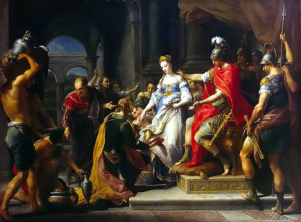 Continence of Scipio, 1771. Creator: Pompeo Batoni.