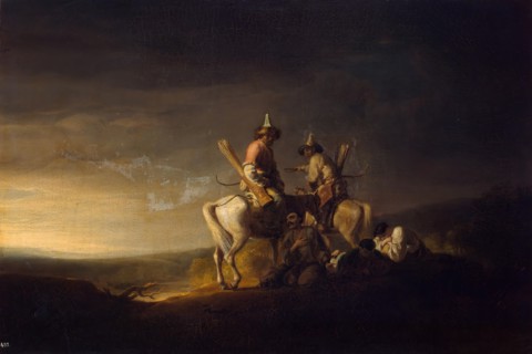 The Bashkirs, 1814. Creator: William Allan.