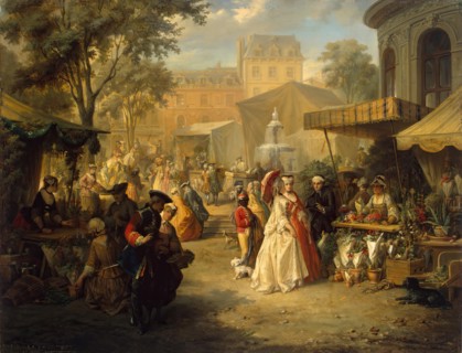 Fair, 1850. Creator: Constant Wauters.