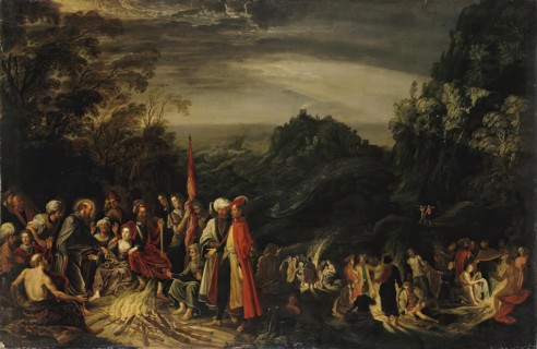Miracle of St Paul on the Island of Malta, 1620. Creator: David Teniers I.