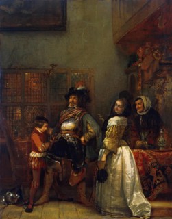 Home-Coming, 1855. Creator: Jan August Hendrik Leys.