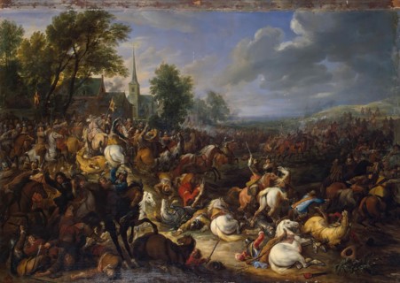Cavalery in the Battle, 1657. Creator: Adam Frans van der Meulen.