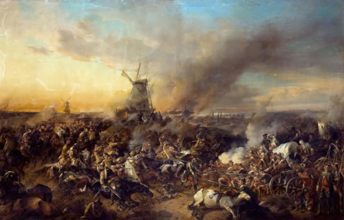 Battle of Zorndorf on 14 August 1758, 1852. Creator: Alexander von Kotzebue.