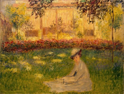 Woman in the Garden, 1876. Creator: Claude Monet.