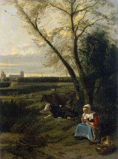 Shepherdess, 1666. Creator: Jan Siberechts.