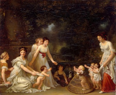 First Steps, 1788. Creator: Marguerite Gerard.