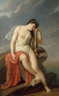 Sappho on the Leucadian Cliff, 1801. Creator: Pierre Guérin.