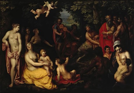 Midas's Judgement, 1605. Creator: Hendrick van Balen I.