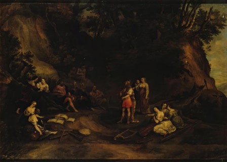 Midas's Judgement, 1617. Creator: Hendrick van Balen I.