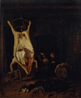 Carcass in a Kitchen, 1691. Creator: Jacob Leyssens.