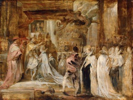 Coronation of Maria de' Medici, 1622. Creator: Peter Paul Rubens.