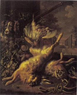 Hunting Trophies, 1709. Creator: Dirk Valkenburg.