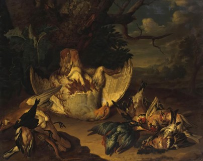 Dead Game, 1718. Creator: Philipp Ferdinand de Hamilton.