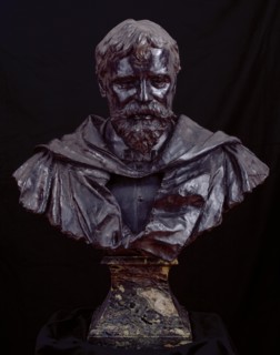 Bust of Sir Lawrence Alma-Tadema, R.A., 1895. Creator: Edward Onslow Ford.
