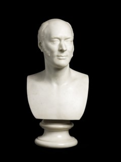 Bust of John Constable, R.A., 1875. Creator: Edward Davis.