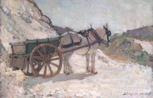 The Old White Horse, c1951. Creator: Bertram Priestman.