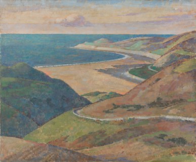 Coastal landscape (Morte Point, North Devon), early 20th-century. Creator: Unknown.