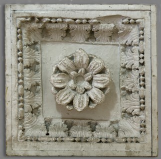 Cast of coffer from central passageway, late 18th or early 19th century. Creator: Unknown.