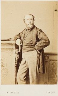 Unknown man, possibly Edmund W. Gill, c1873. Creator: Maull & Co.