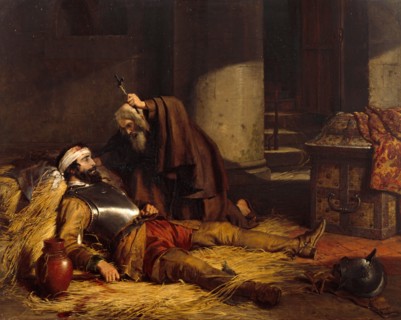 The Dying Warrior, c1843. Creator: Charles Landseer.