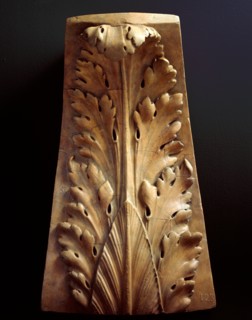 Architectural cast: acanthus leaf bracket, c19th century? Creator: Unknown.